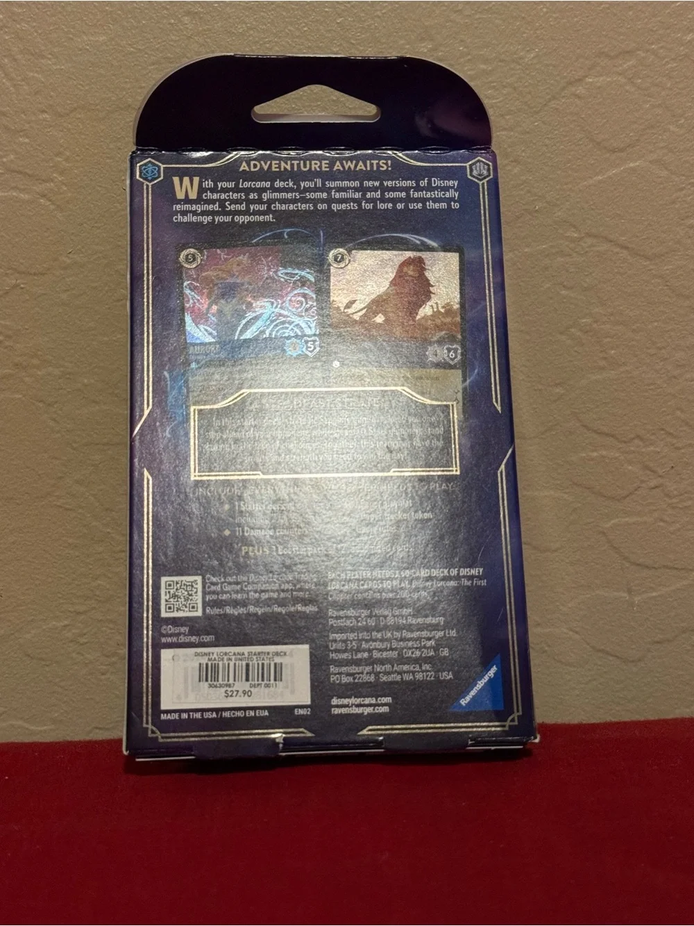 Disney Lorcana First Chapter Starter Deck